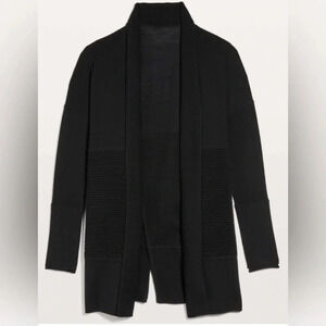 Lululemon Sit In Lotus Wrap Sweater Black Size Small